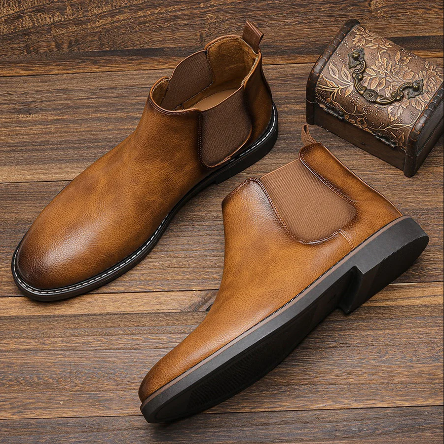 Classic Chelsea boots for men