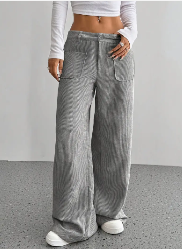 Makara corduroy wide leg trousers