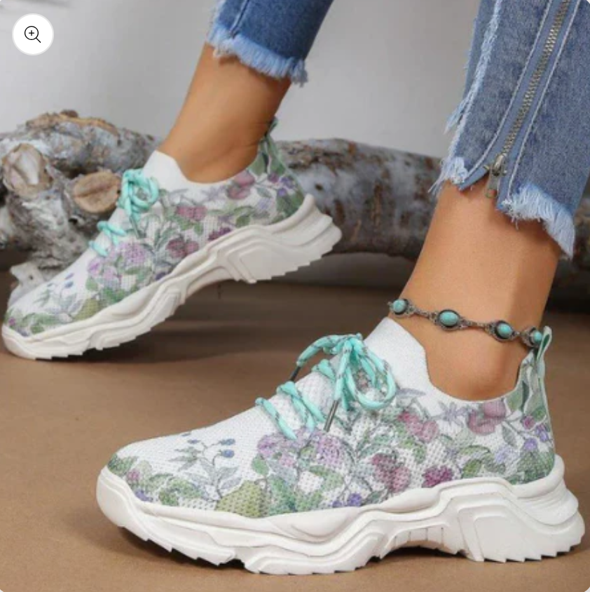 Emma - stylish, ergonomic sneaker that breathes