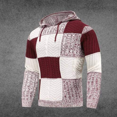 Leif | modern wool hoodie for men