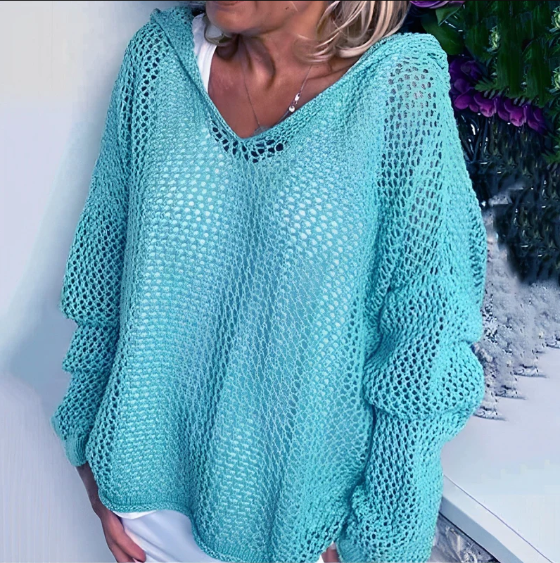 Melissa - comfortable knitted hoodie