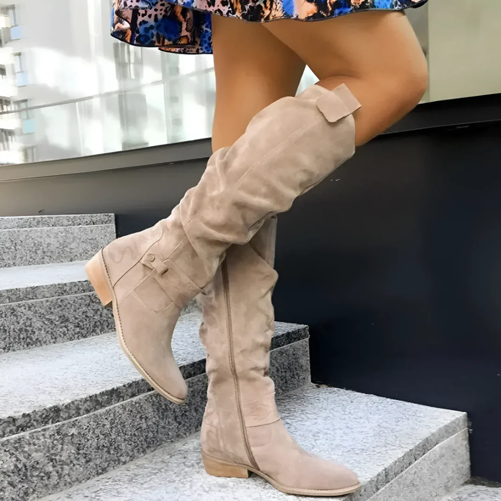 Elegant knee-high boots for women