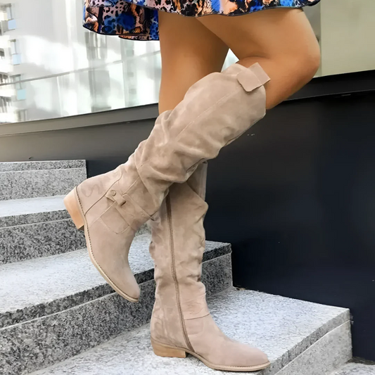 Elegant knee-high boots for women