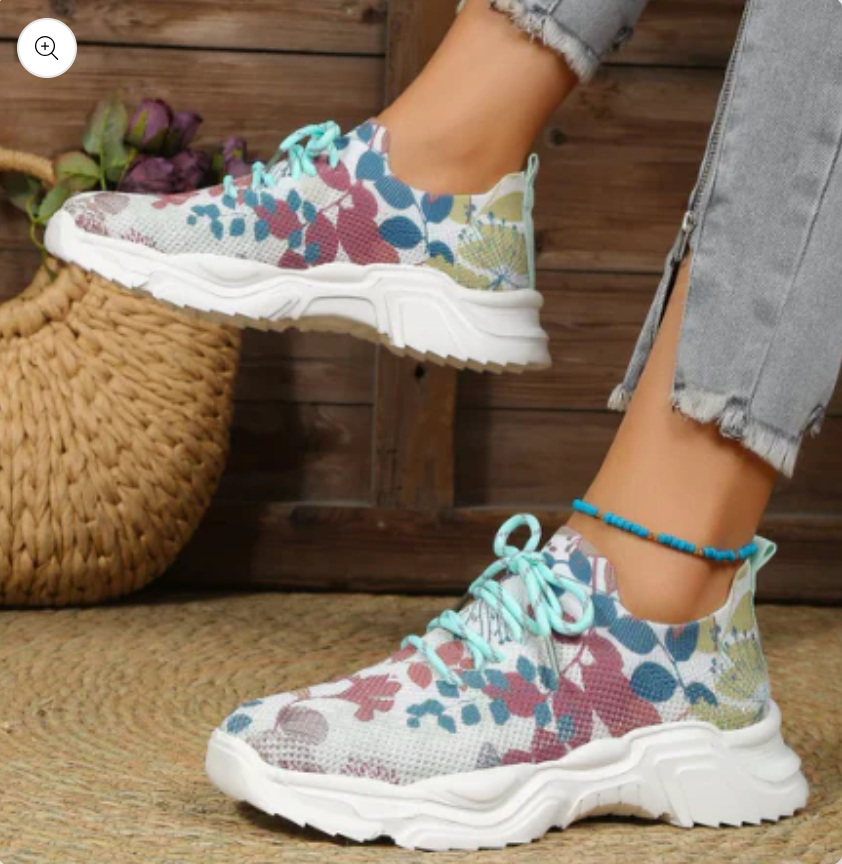 Emma - stylish, ergonomic sneaker that breathes