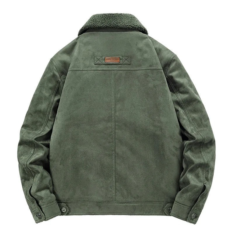 Barun - casual jacket with velvet lining