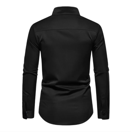 Ice - men's long sleeve stretch shirt