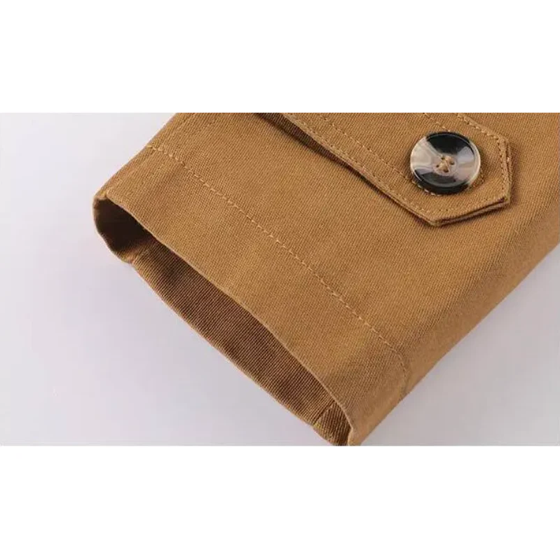 Long winter coat for men - waterproof with hood and practical pockets