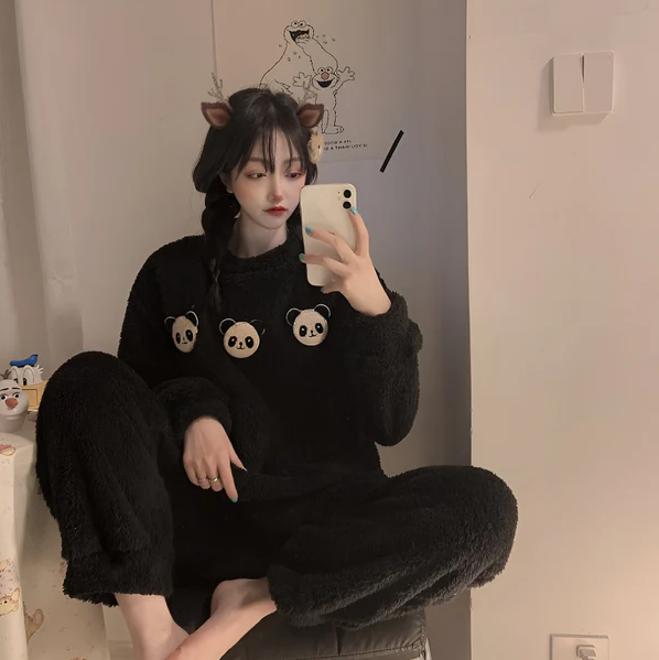 Gerda | cozy fleece pyjama set