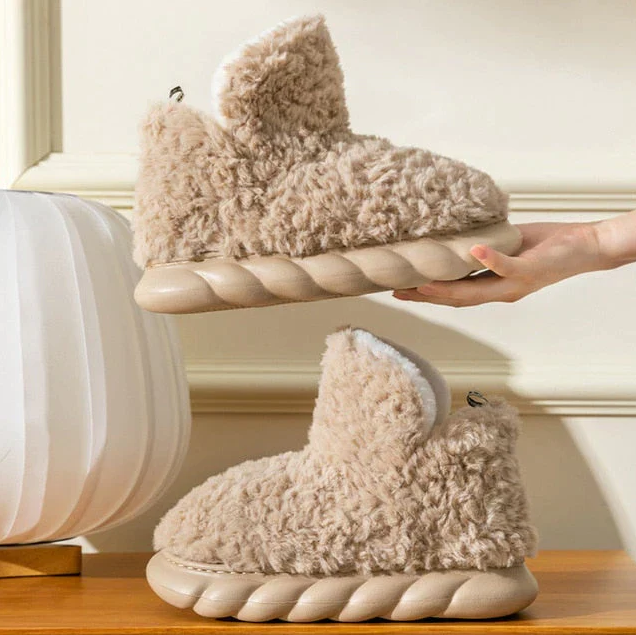 Fluffy | fleece boots for women