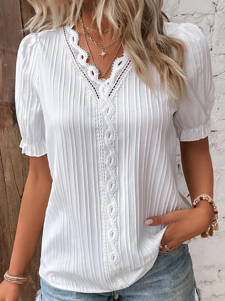 Astrid - elegant summer blouse for women