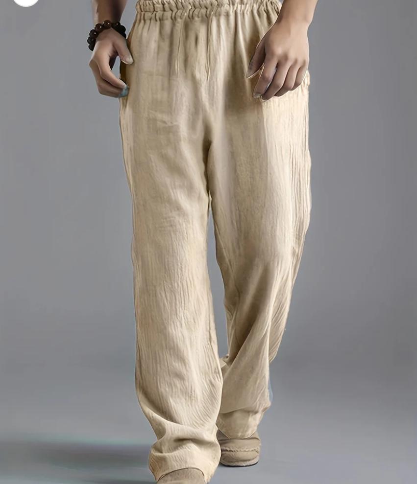 Men's linen trousers - Jonas