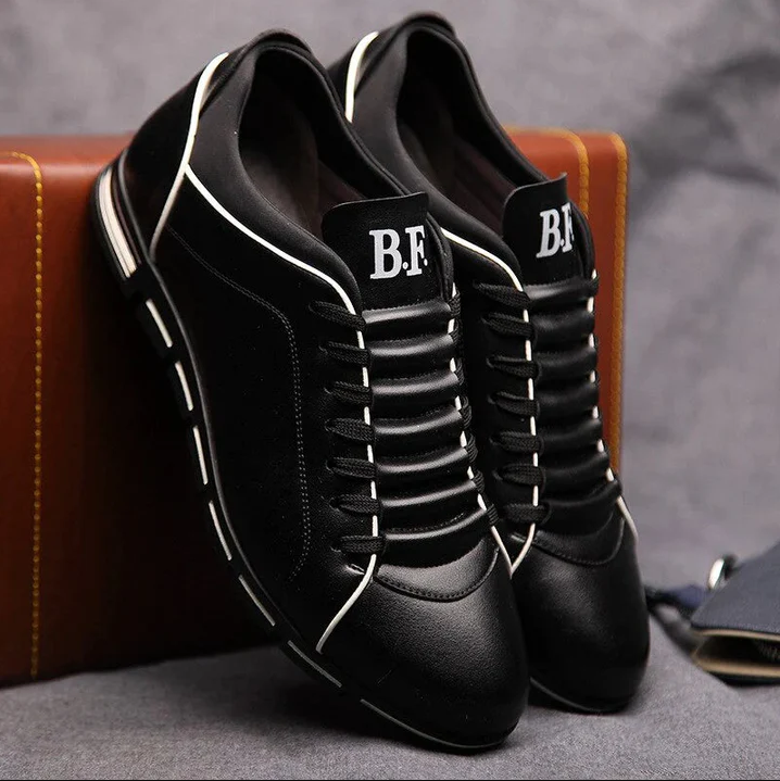 French | classic leather shoes