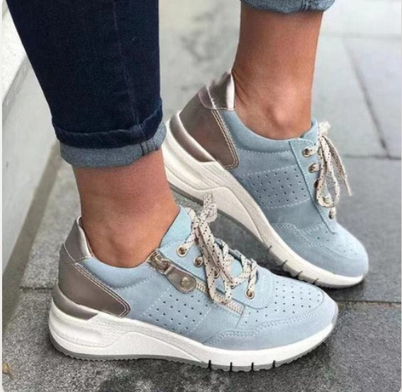 Nyah - orthopedic sneakers with wedge heel