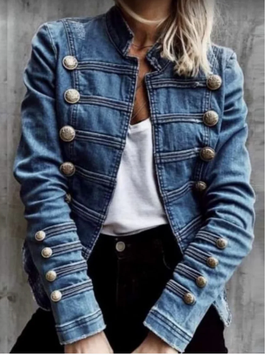 Kia- vintage cotton denim jacket