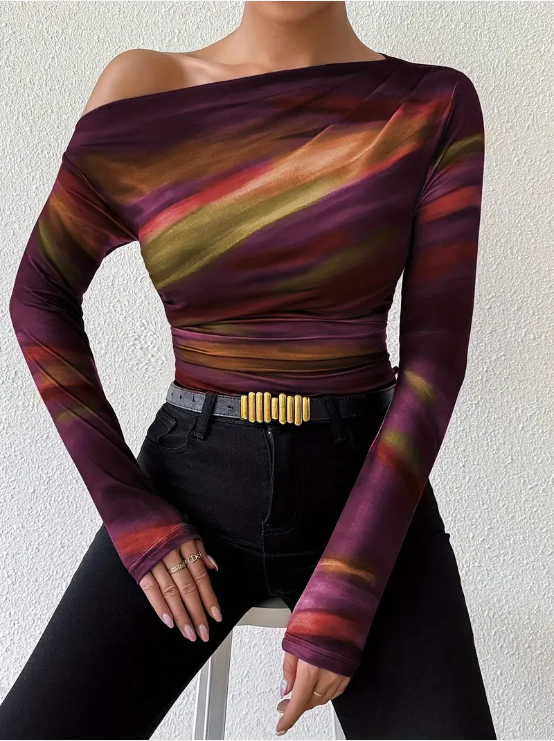 Valeria –Stylish off the shoulder top