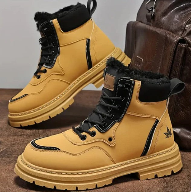 Levi - men's snow boots with thick soles