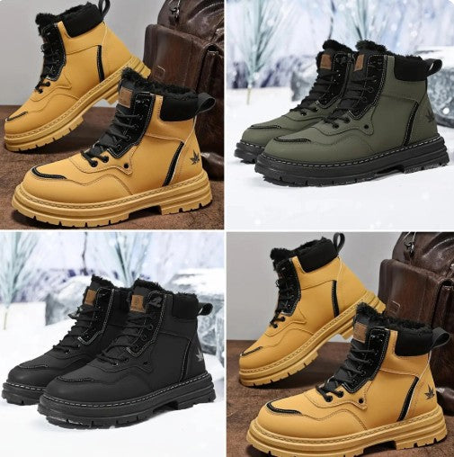 Levi - men's snow boots with thick soles
