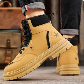 Levi - men's snow boots with thick soles