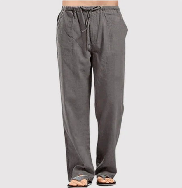 Oliver - cotton-linen men's trousers
