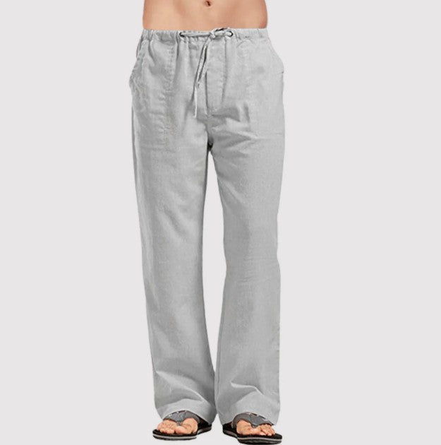 Oliver - cotton-linen men's trousers