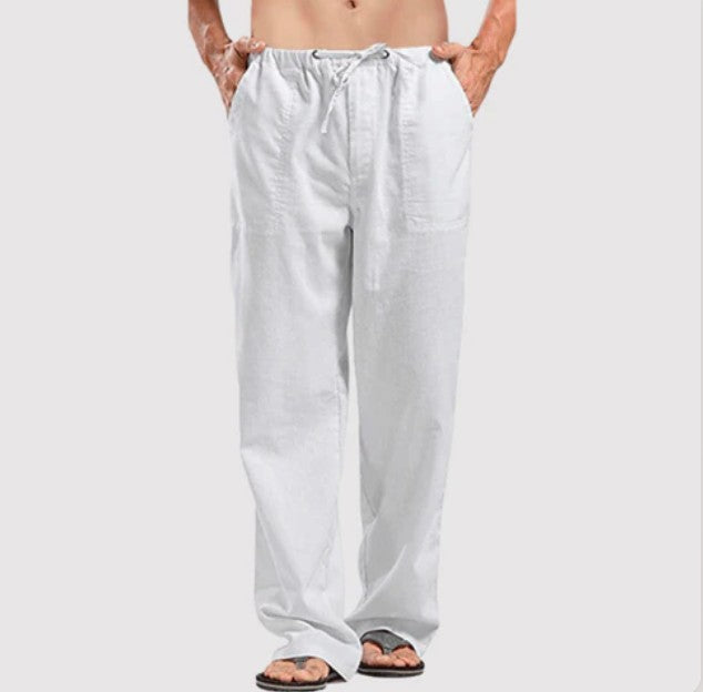 Oliver - cotton-linen men's trousers