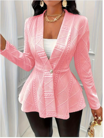 Savannah – elegant Knitted blazer
