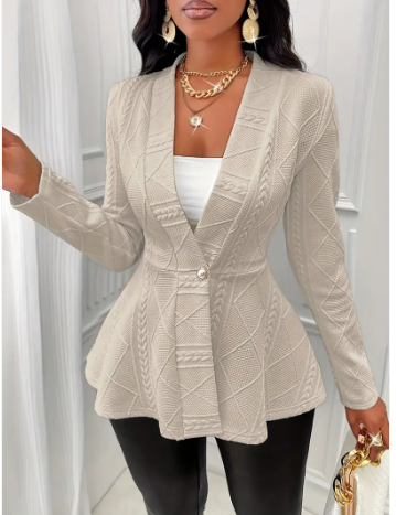 Savannah – elegant Knitted blazer