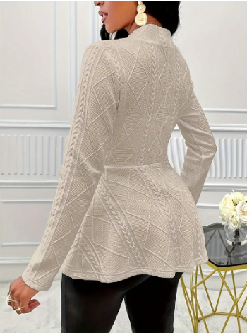 Savannah – elegant Knitted blazer