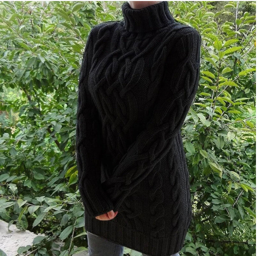 Devi - crocheted knitted jumper