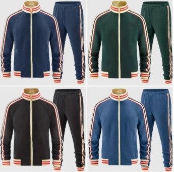 Oscar - men's striped tracksuit and sports pants