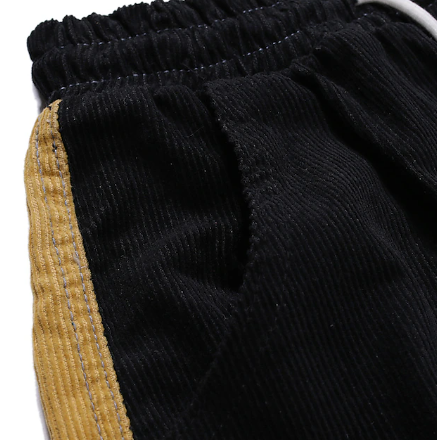 Thomas – color patch drawstring pants for men