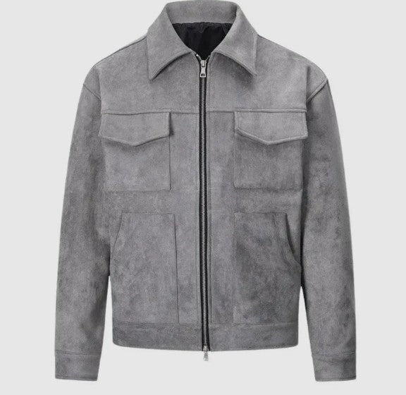 Lionel - klassiek suède straatjack