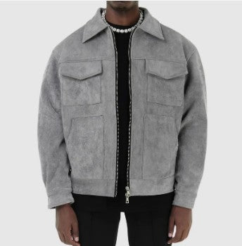 Lionel - klassiek suède straatjack