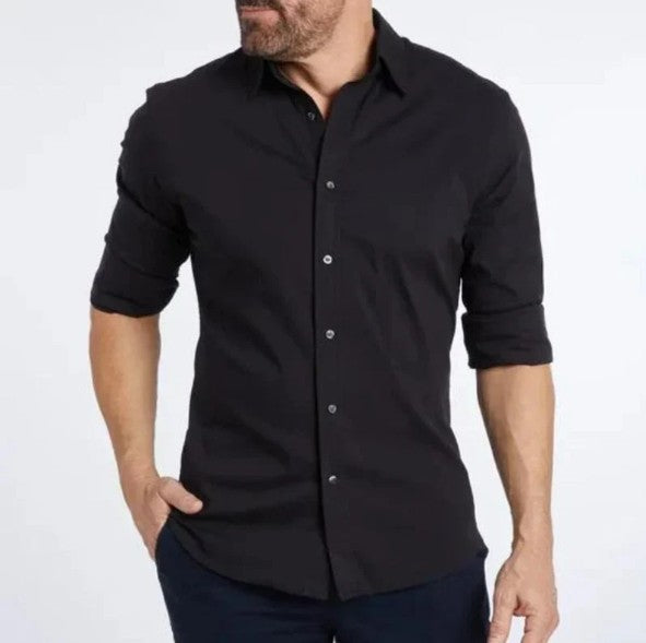 Gavin - long sleeve cotton shirt