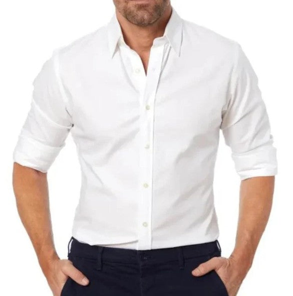 Gavin - long sleeve cotton shirt