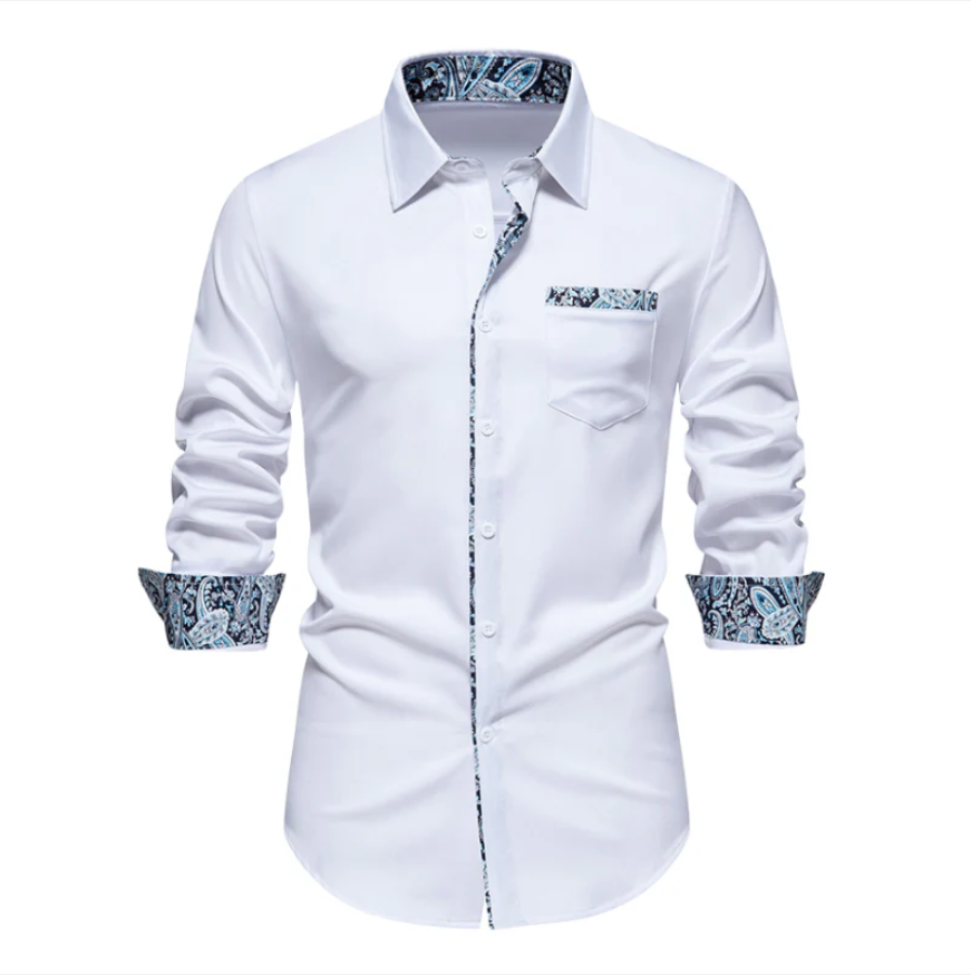 Ice - men's long sleeve stretch shirt