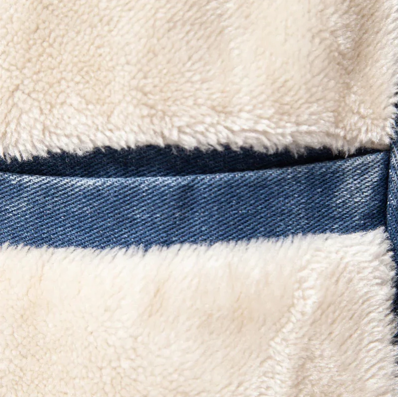 Tony - casual denim bomber jacket
