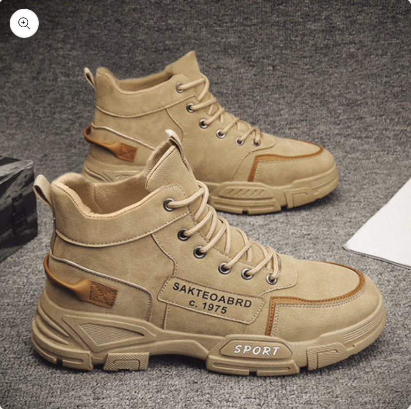 Marc - classic leather boots for men