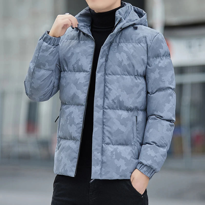 Heller - fashionable winter coat for men - stylish and warm through the winter
