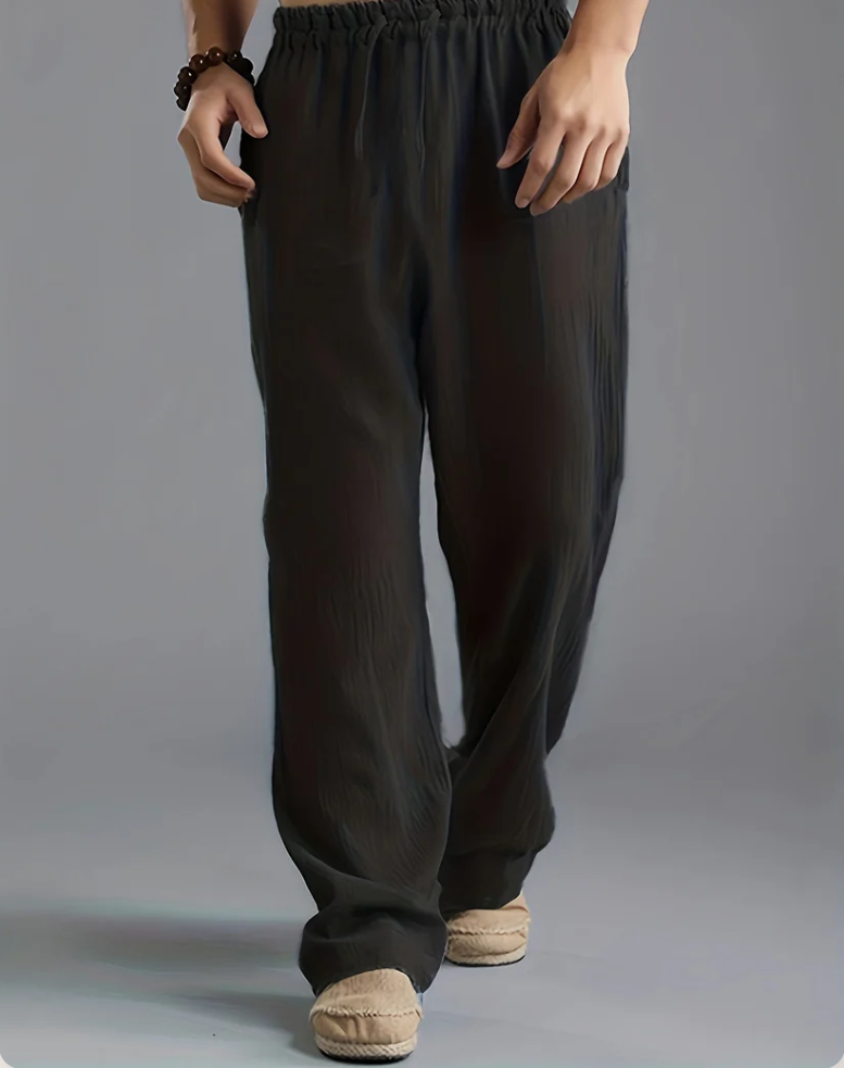 Men's linen trousers - Jonas