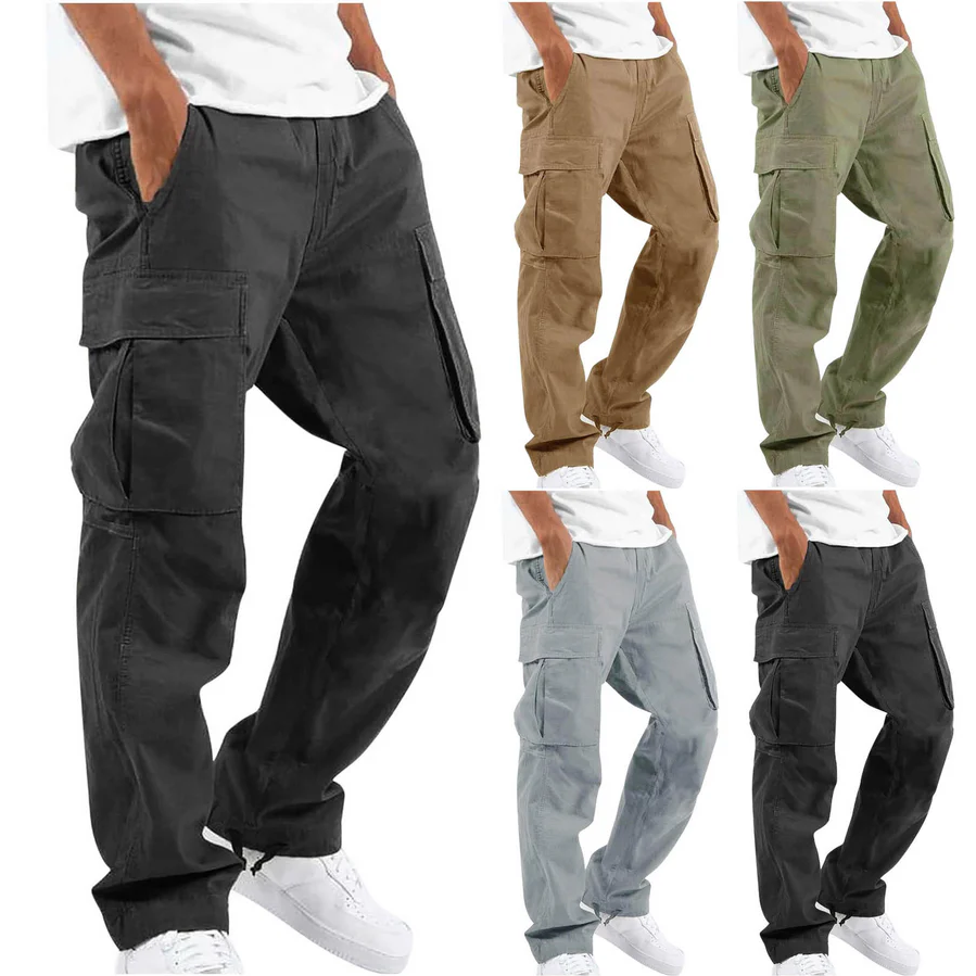 Comfortable everyday cargo pants for men