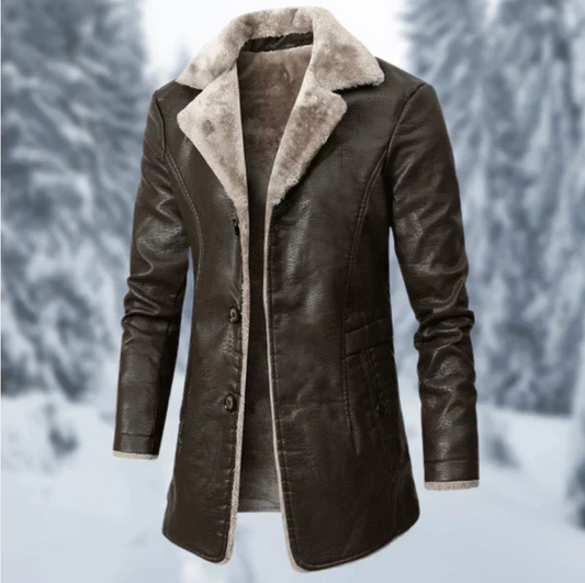 Lucian - warm fleece winter jacket for men