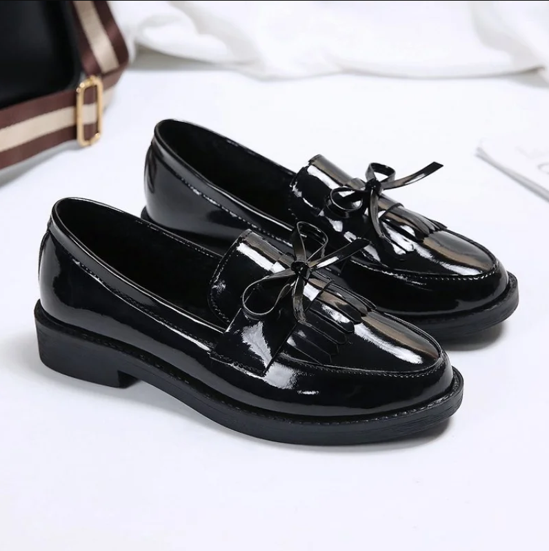 Women's Leather Tassel Loafers