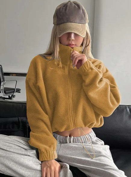 Jaila - kort fleecejacket