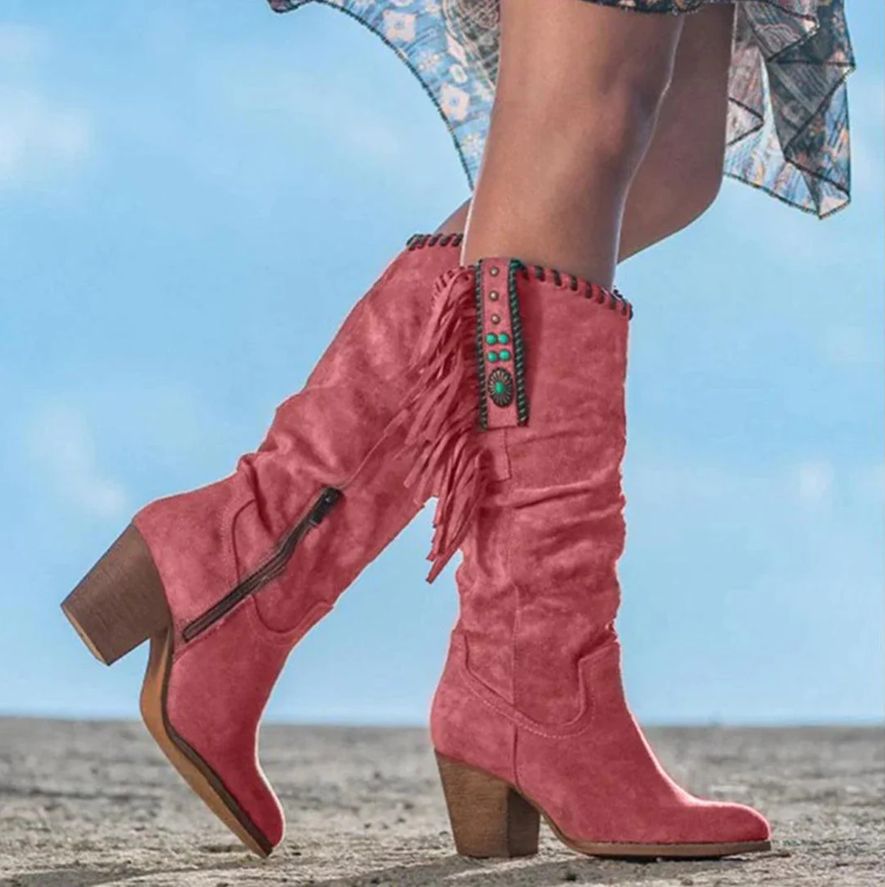 Old West style boots for women