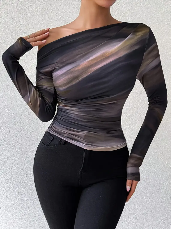 Valeria –Stylish off the shoulder top