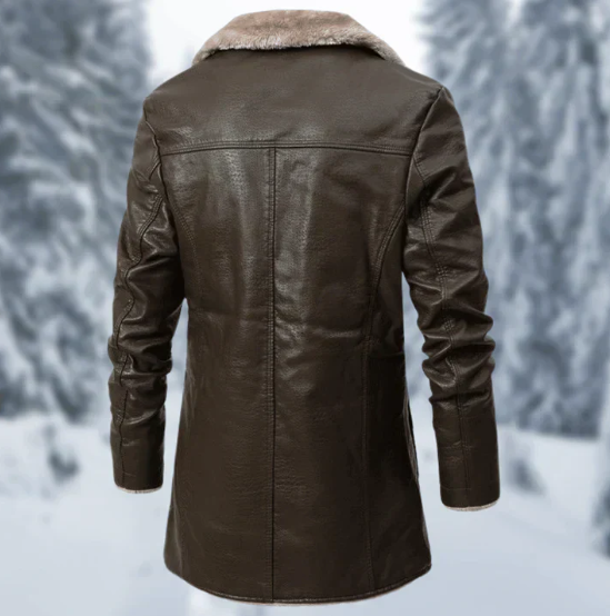 Lucian - warm fleece winter jacket for men