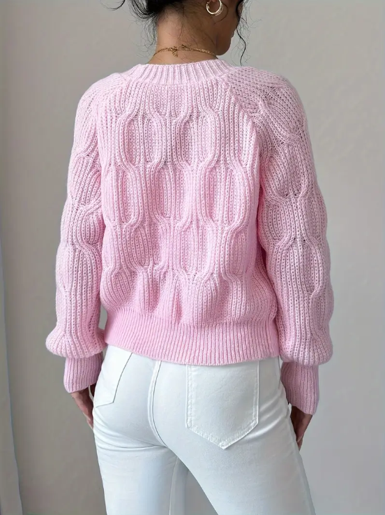 Mezzia - Cute cardigan with bow