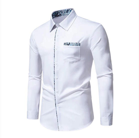 Ice - men's long sleeve stretch shirt