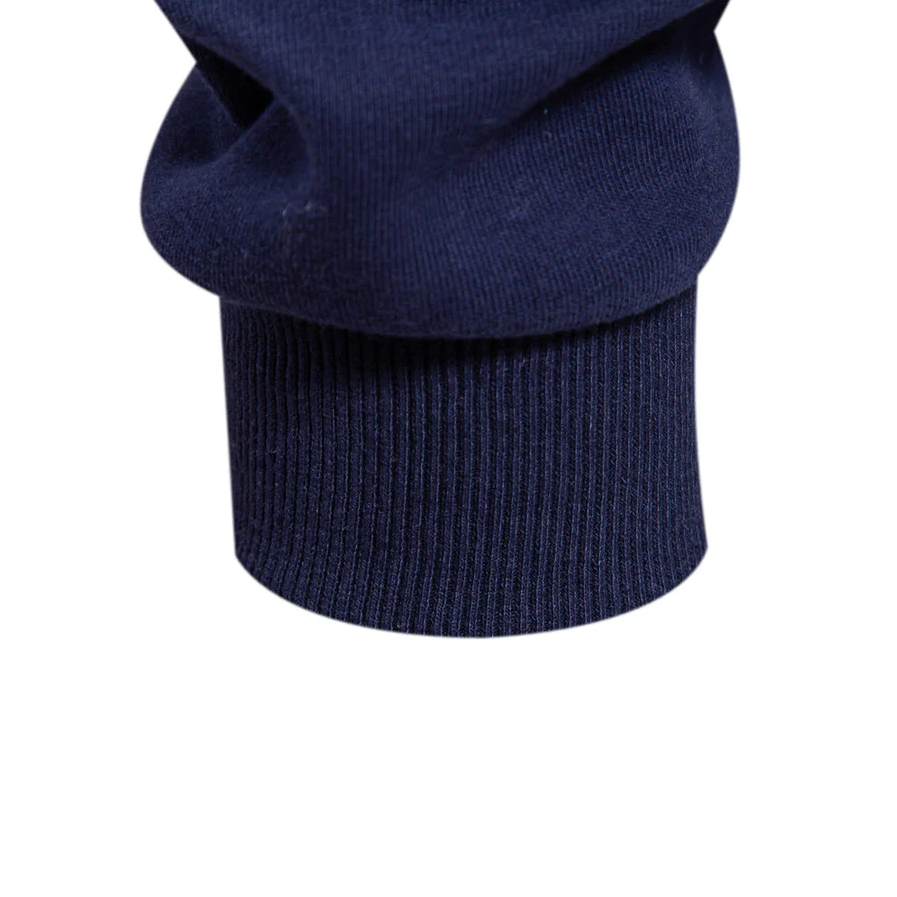 Elegant men's polo shirt with long sleeves and classic collar